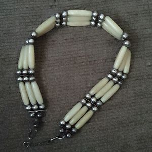 Bone and Bead Choker